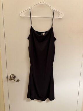 H&M Black Slip Dress